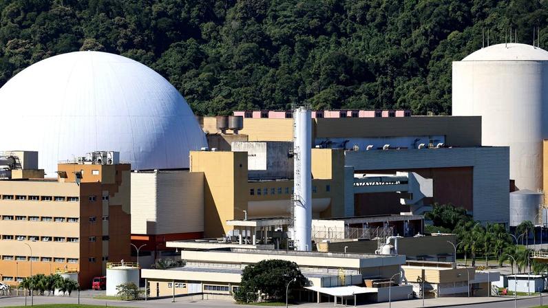 Angra dos Reis (RJ), 20/06/2024 – Vista geral das Usinas de Angra 1 e Angra 2, na Central Nuclear Almirante Álvaro Alberto (CNAAA), em Angra dos Reis, no Rio de Janeiro Foto: Tomaz Silva/Agência Brasil