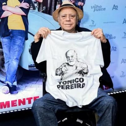 Tonico Pereira participa de pré-estreia de filme em cadeira de rodas