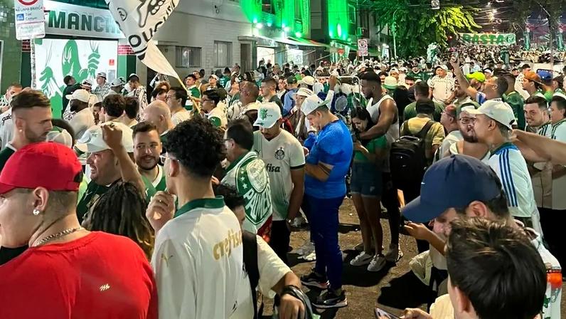 Torcida do Palmeiras no Allianz Parque (Foto: Rafaela Cardoso/Lance!)
