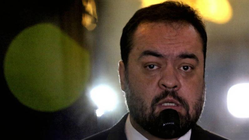Rio de Janeiro (RJ), 06/10/2023 - O secretário-executivo do ministério da Justiça e Segurança Pública, Ricardo Cappelli, e o governador do Rio de Janeiro, Claudio Castro, falam com a imprensa após reunião no Palácio Guanabara. Foto:Tânia Rêgo/Agência Brasil