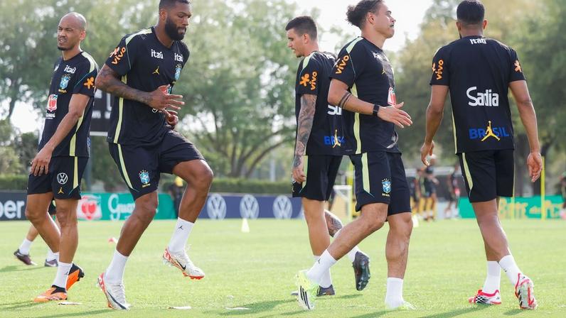 treino, seleção brasileira