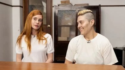 A série 'Tremembé' foi parar na Justiça a pedido de Sandra Regina Ruiz Gomes, conhecida como Sandrão. Na série ela é interpretada pela atriz Letícia Rodrigues (dir.). Foto: Reprodução/Prime Video