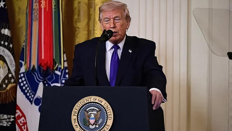 Trump fala em Washington sobre a guerra contra o Irã