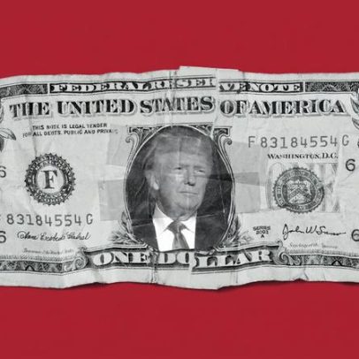Trump homenageia Trump em prédios, Bíblias e mais símbolos