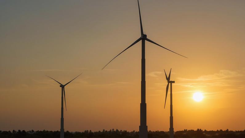 Usina de Energia Eólica (UEE) em Icaraí, no Ceará (CE)