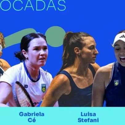 Brasil joga zonal americano da BJK Cup com Bia, Luisa, Naná e Cé