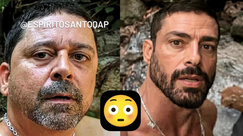 Grazi Massafera comenta sósia de Cauã Reymond e viraliza