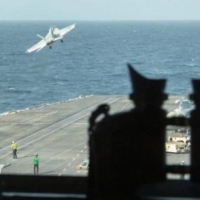 Irã ameaça atacar porta-aviões norte-americano com mísseis