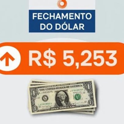 Dólar sobe a R$ 5,25 com tensão no Irã e ata do Copom