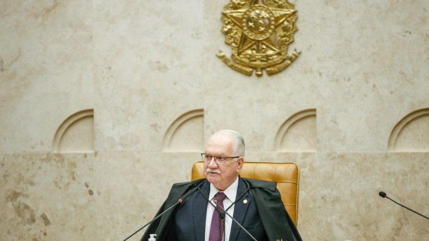 O presidente do STF, ministro Edson Fachin — Foto: Victor Piemonte/STF