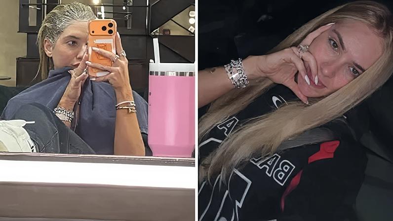 Virginia aposta em madeixas ainda mais loiras para o outono