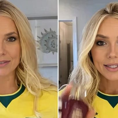 Virginia usa camisa do Brasil em jogo da Seleção nos EUA