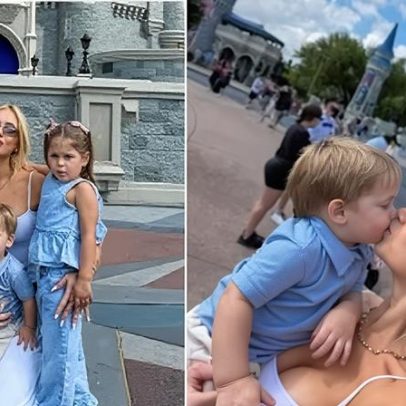 Virginia lança álbum na Disney com os filhos