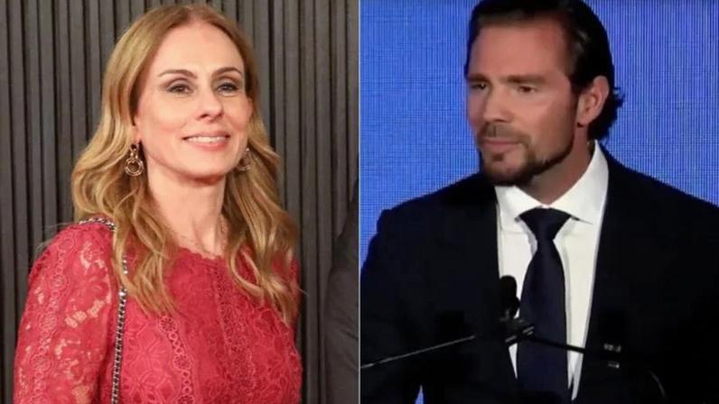Na imagem, a advogada Viviane Barci de Moraes (à esq.) e Daniel Vorcaro (à dir.), fundador do Master