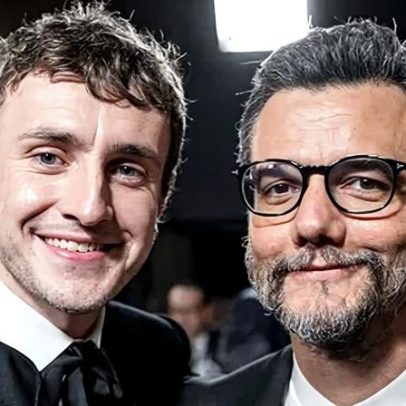 Wagner Moura e Paul Mescal vistos nos bastidores do Oscar pela Academia