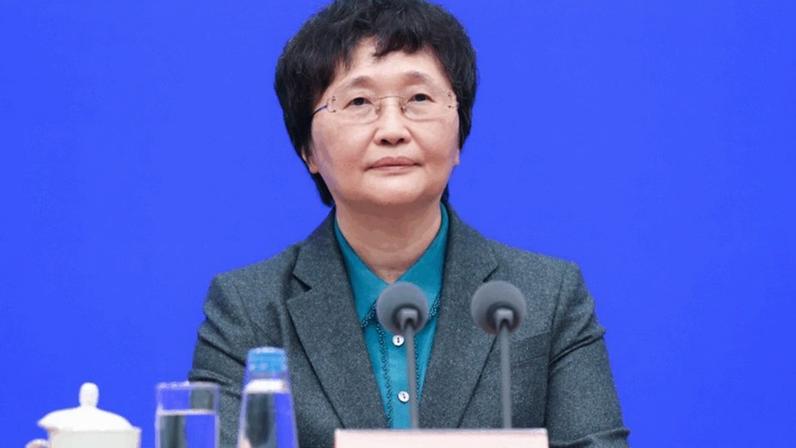 Wang Xiaoping, ministra de Recursos Humanos e Segurança Social da China, diz que ministério vai trabalhar para expandir o emprego entre os 12,7 milhões de universitários que se formam neste ano; a ministra durante fala a jornalistas em Pequim