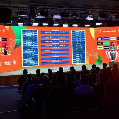 CBF sorteia confrontos da quinta fase da Copa do Brasil