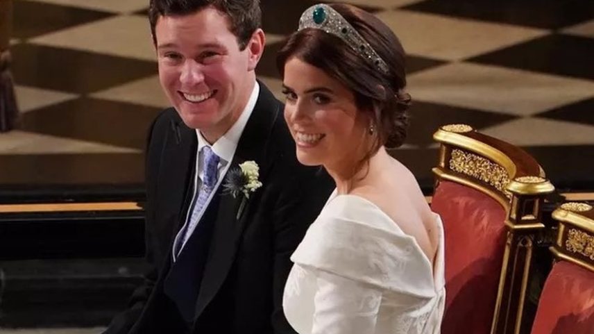 Princesa Eugenie e Jack Brooksbank — Foto: Instagram/@theroyalfamily