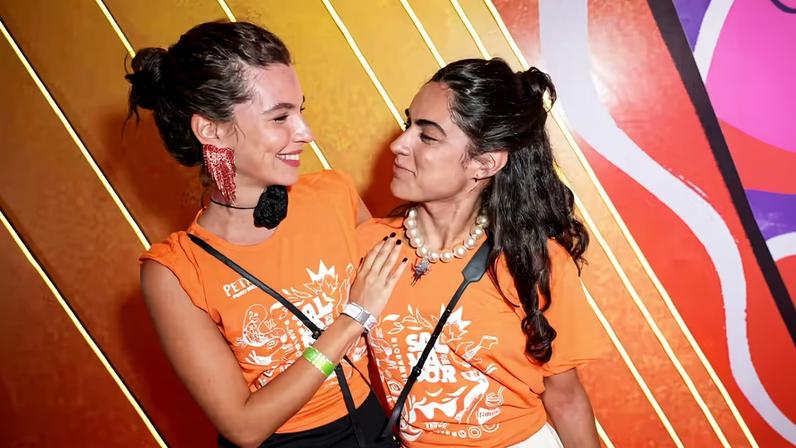 Alanis Guillen e Giovanna Reis — Foto: Thiago Duran e Caio Duran