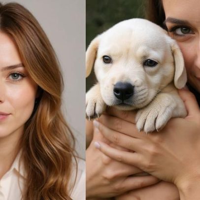 Monique Alfradique lamenta a morte de sua cachorrinha