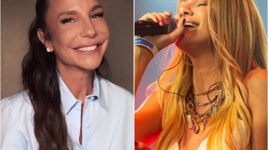 Ivete Sangalo convida Laís Bianchessi para participar de apresentação de 'Ivete Clareou' — Foto: Reprodução/Instagram