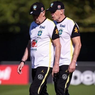 Lesões mantêm dúvidas sobre a defesa da seleção com Ancelotti