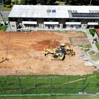 Atlético-MG avança obra de R$ 10 milhões para a base