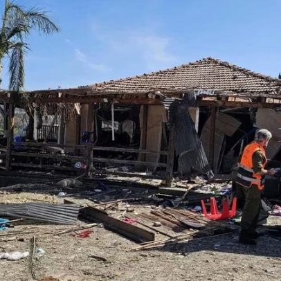 11 feridos por destroços de míssil interceptado em Israel