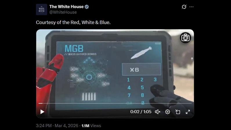 Casa Branca de Trump usa Call of Duty em vídeo que promove ataques ao Irã