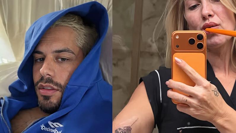 Zé Felipe exibe nova tatuagem logo após ex Virginia Fonseca tatuar desenhos em homenagens às filhas