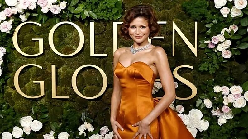 Zendaya no Globo de Ouro 2025