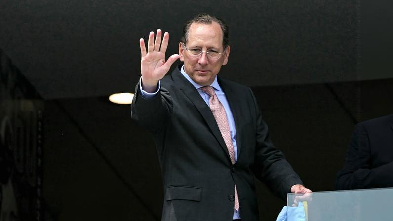 John Textor Lyon — Foto: Juan Mabromata/AFP