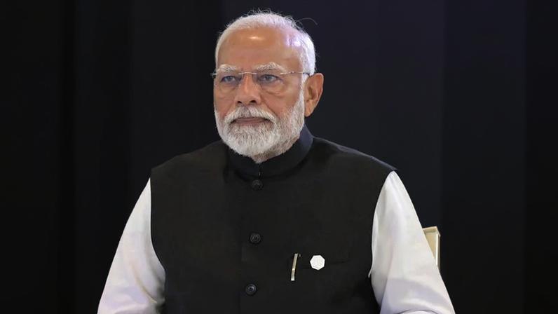 Narendra Modi chegou a lançar a candidatura da Índia para sediar a COP33, vista como uma oportunidade de liderança climática que acabou sendo deixada de lado (Tiziana Fabi/AFP)