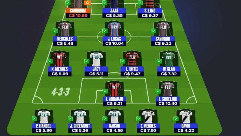 Dicas Econômicas para rodada 10 — Foto: Reprodução