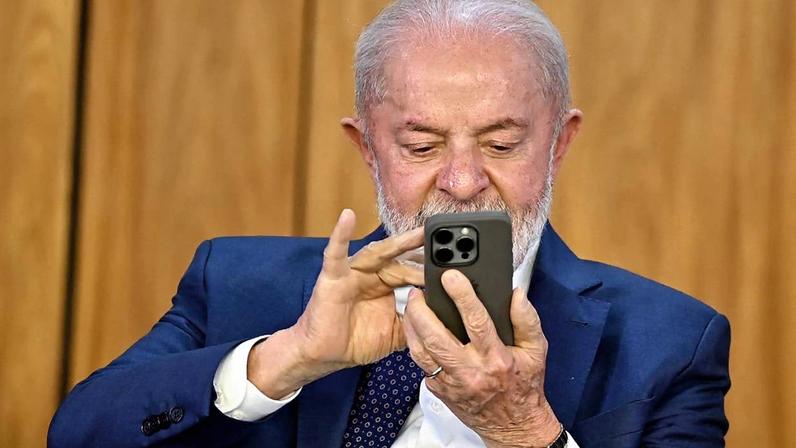 MENSAGEM - Lula: petista diz que, como “cristão”, sempre foi contra a jogatina (Ton Molina/NurPhoto/AFP)