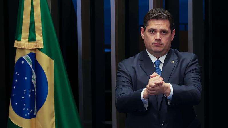 Senador Davi Alcolumbre. Foto: Antônio Cruz/ Agência Brasil.