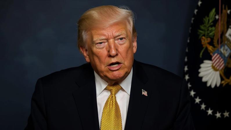 Imagem colorida mostra Donald Trump - Metrópoles