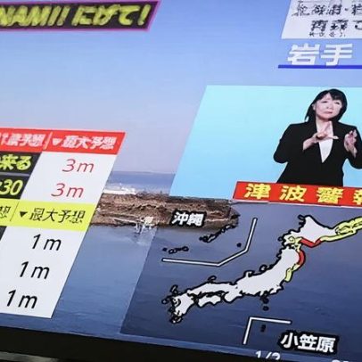 Japão em alerta máximo por segundo grande sismo após aviso de tsunami