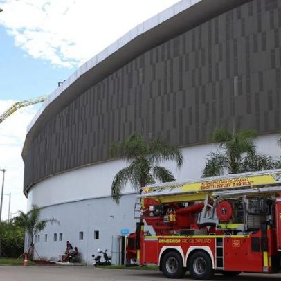 Defesa Civil do Rio interditou parte do Velódromo atingido por incêndio