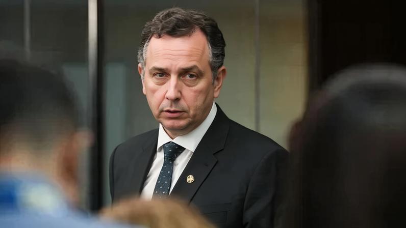 O senador Rodrigo Pacheco (PSB)