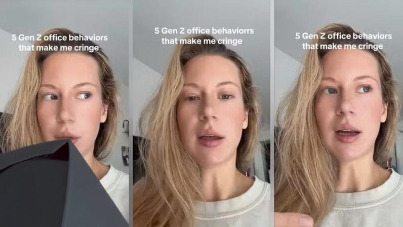 Vídeo abre debate sobre comportamento da Gen Z em escritórios — Foto: Reprodução/TikTok