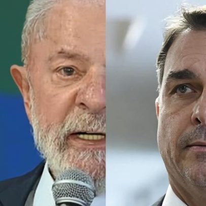 Futura/Apex: 46,4% não votariam em Lula; 44,4% em Flávio