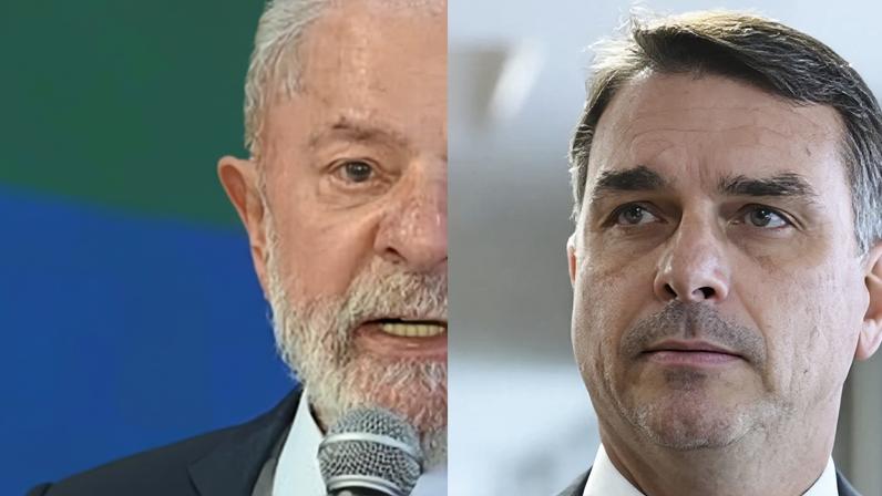 Futura/Apex: 46,4% não votariam em Lula; 44,4% em Flávio