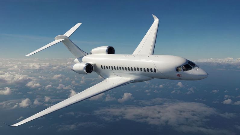 PARA POUCOS - O modelo da Dassault: ele sai por 440 milhões de reais