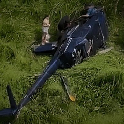 Polícia prende piloto sem habilitação após queda de helicóptero na PB
