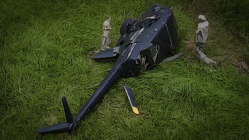 Helicóptero caiu nos arredores do Hotel Garden, em Campina Grande, na Paraíba. 18/04/2026