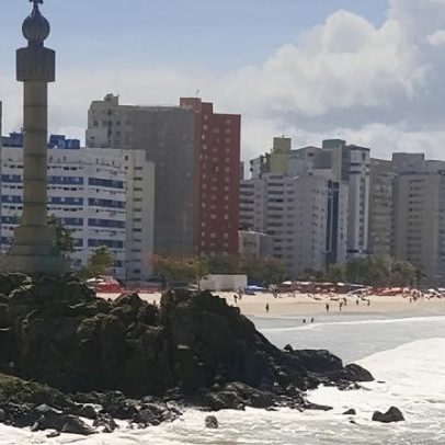 Justiça determina que São Vicente adote medidas contra erosão das praias