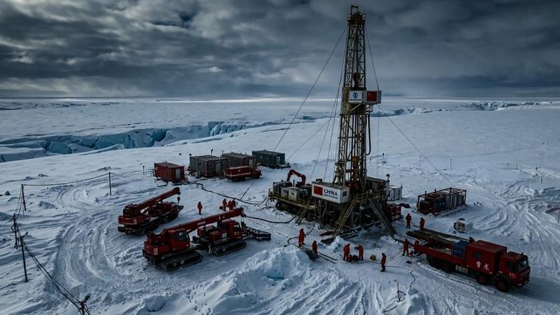 A operação foi realizada durante a 42ª Expedição Antártica Chinesa, na região do Lago Subglacial Qilin, localizado na Terra da Princesa Elizabeth, Antártida Oriental, a cerca de 120 quilômetros da Estação Taishan