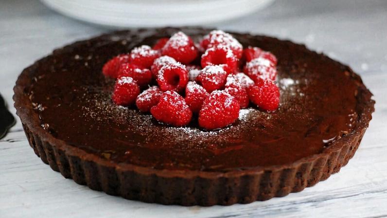 Torta musse de chocolate