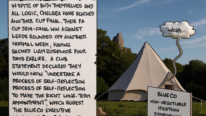 Squires comenta viagem do Chelsea a Wembley em meio a novo caos gerencial